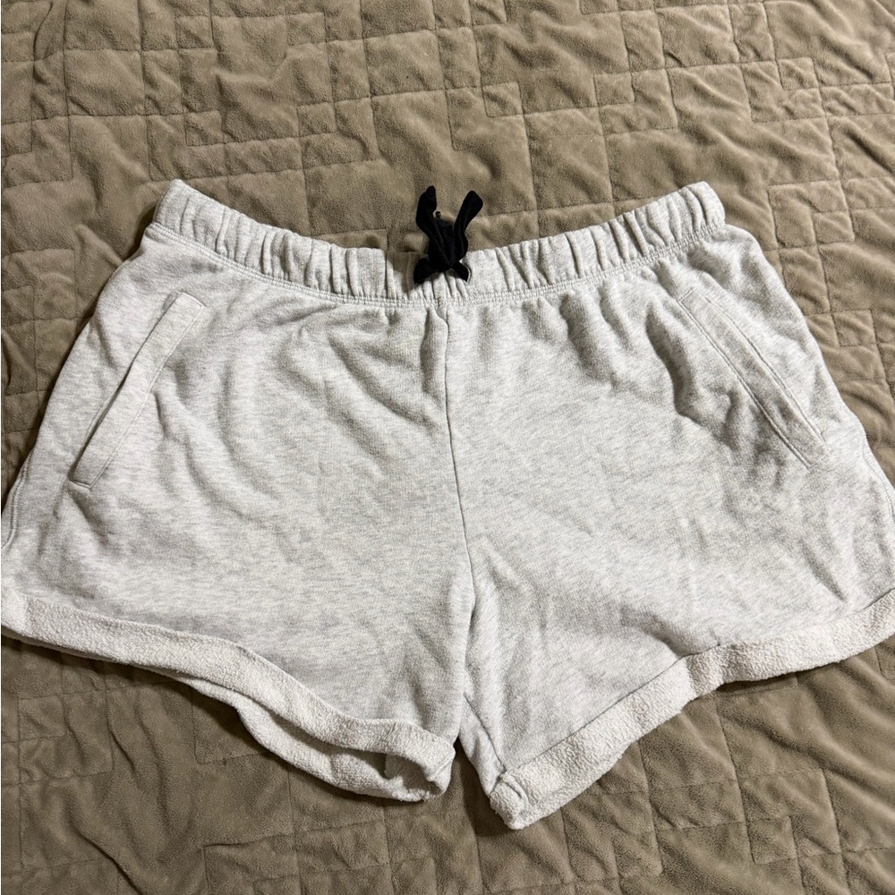 PINK fleece shorts